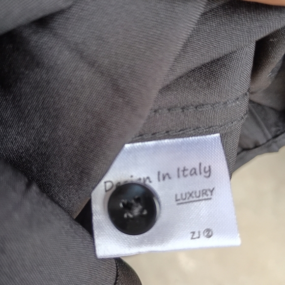 J.Ver Black Luxury Button-Down Dress Shirt‎ Men’s L Classic Elegant Long Sleeve - Picture 9 of 10